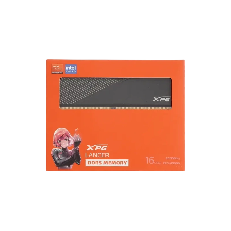 Оперативная память 32 Gb 6000 MHz ADATA XPG LANCER Black (AX5U6000C3016G-DCLABK)