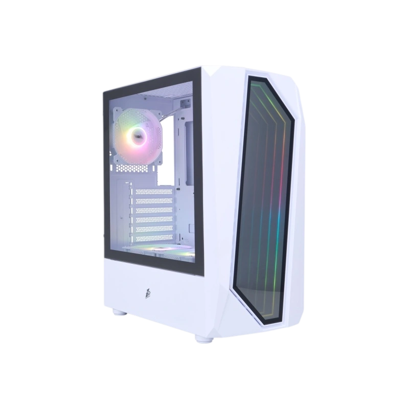 Компьютерный корпус 1STPLAYER INFINITE SPACE IS6 ARGB White (IS6-WH-2F7R-W-1F7-W)