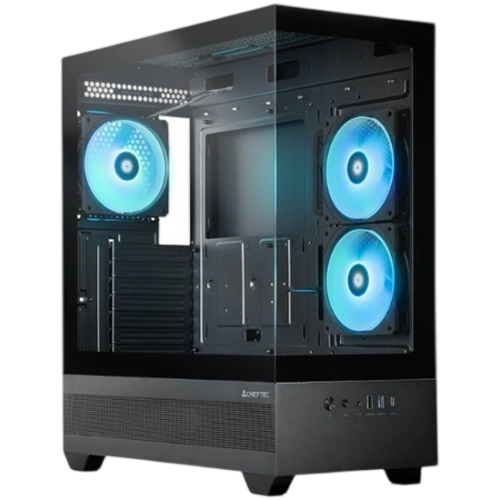 Компьютерный корпус Chieftec VISTA TG ARGB Black (GT-01B-OP)