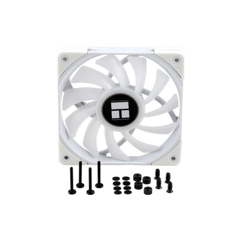 Вентилятор для корпуса Thermalright TL-C12015W-S ARGB White (TRTLC12015WS) комплект крепежа