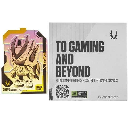 Видеокарта ZOTAC (ZT-B50500Q-10M) GeForce RTX 5050 8GB Twin Edge WHITE ED OC