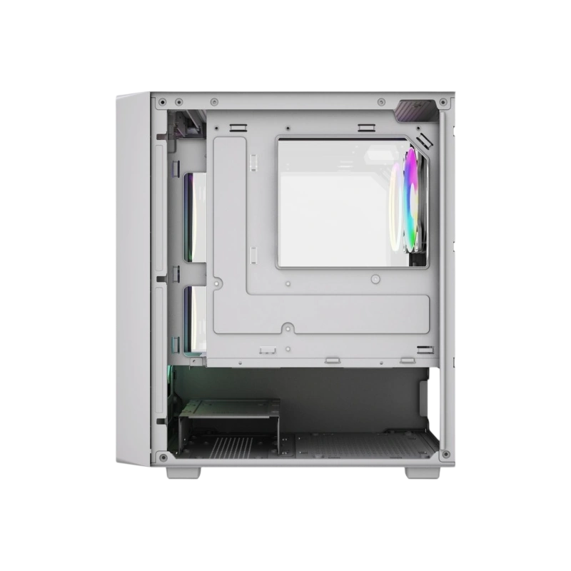 Компьютерный корпус Powercase Mistral SM07 TG ARGB White (CMMSM07W-A3)
