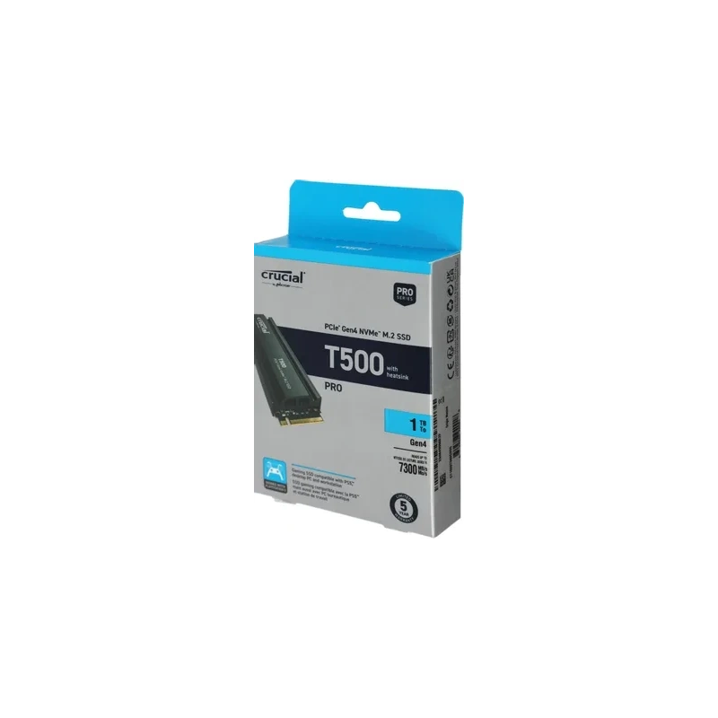 Твердотельный накопитель CRUCIAL 1000 Gb T500 (CT1000T500SSD5) BOX