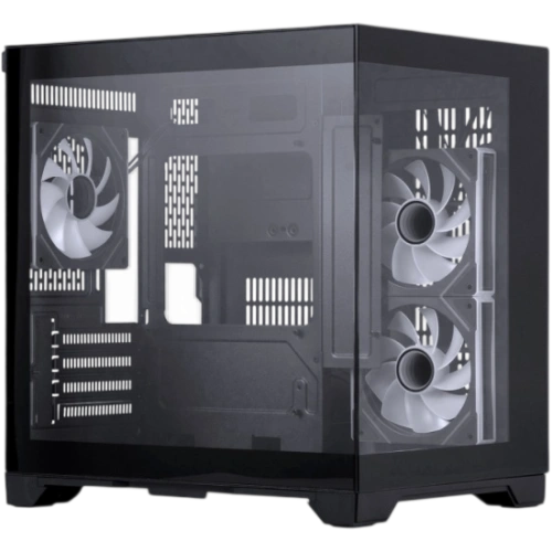 Компьютерный корпус 1STPLAYER MEGAVIEW MV5-TP ARGB Black (MV5-TP-BK-2FC7R-1FC7)