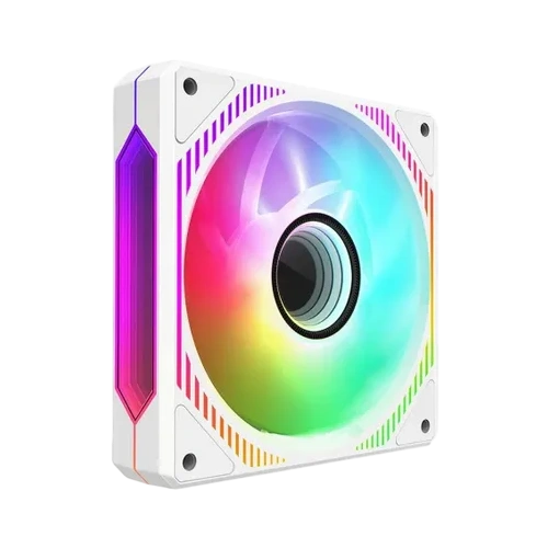 Вентилятор для корпуса ALSEYE ARGB White Mirror-W-P