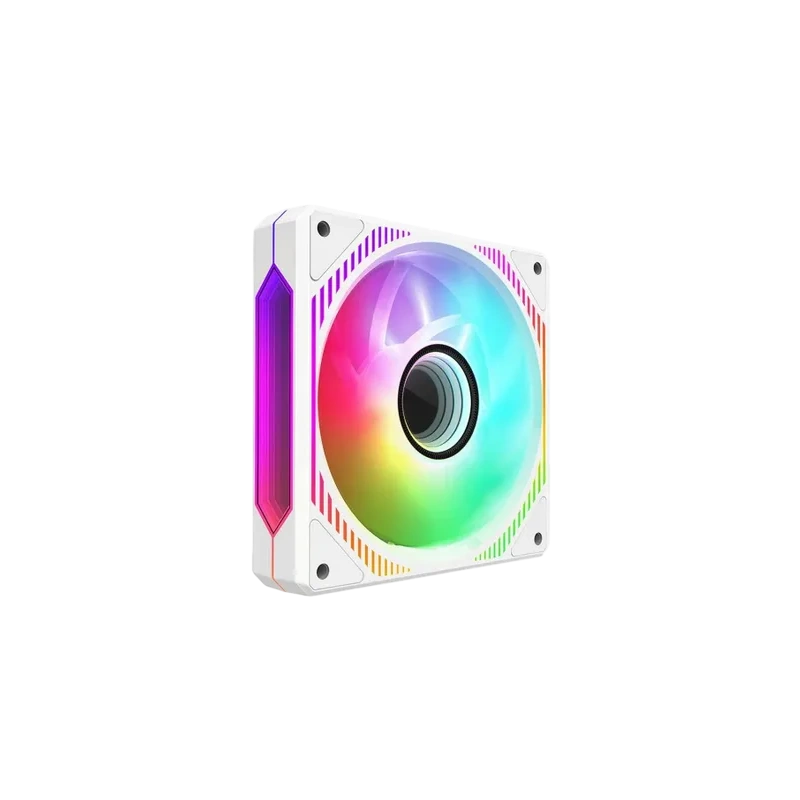 Вентилятор для корпуса ALSEYE ARGB White Mirror-W-P