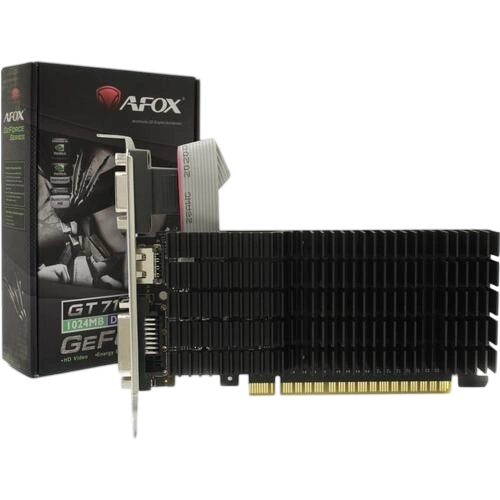 Видеокарта AFox (AF710-1024D3L5) GeForce GT 710 1GB DDR3