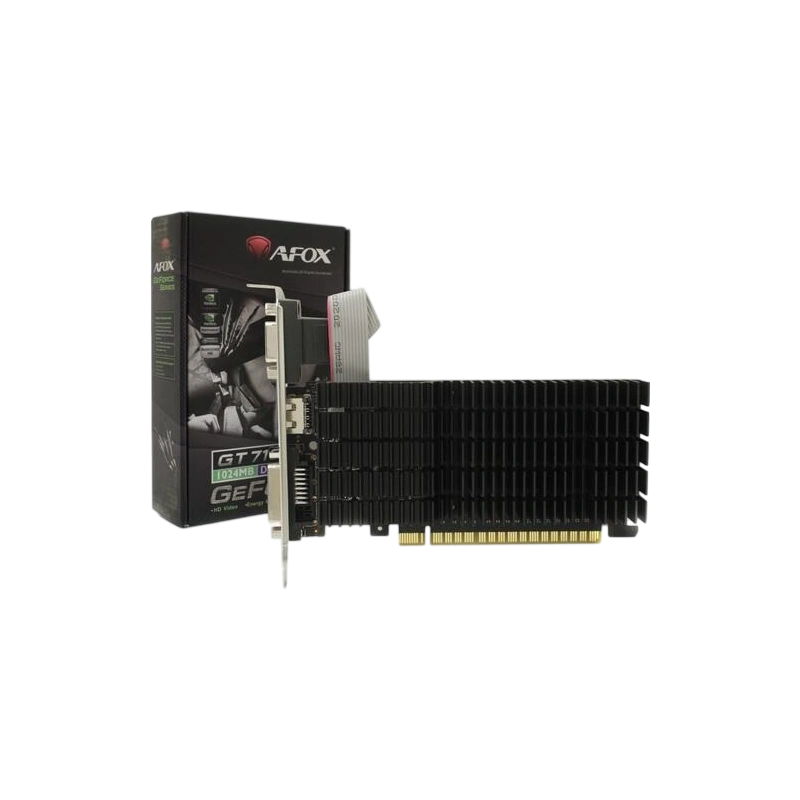 Видеокарта AFox (AF710-1024D3L5) GeForce GT 710 1GB DDR3