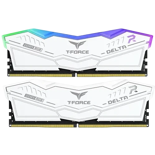 Оперативная память 32 Gb 6000 MHz Team Group T-FORCE DELTA RGB White (FF4D532G6000HC38ADC01)