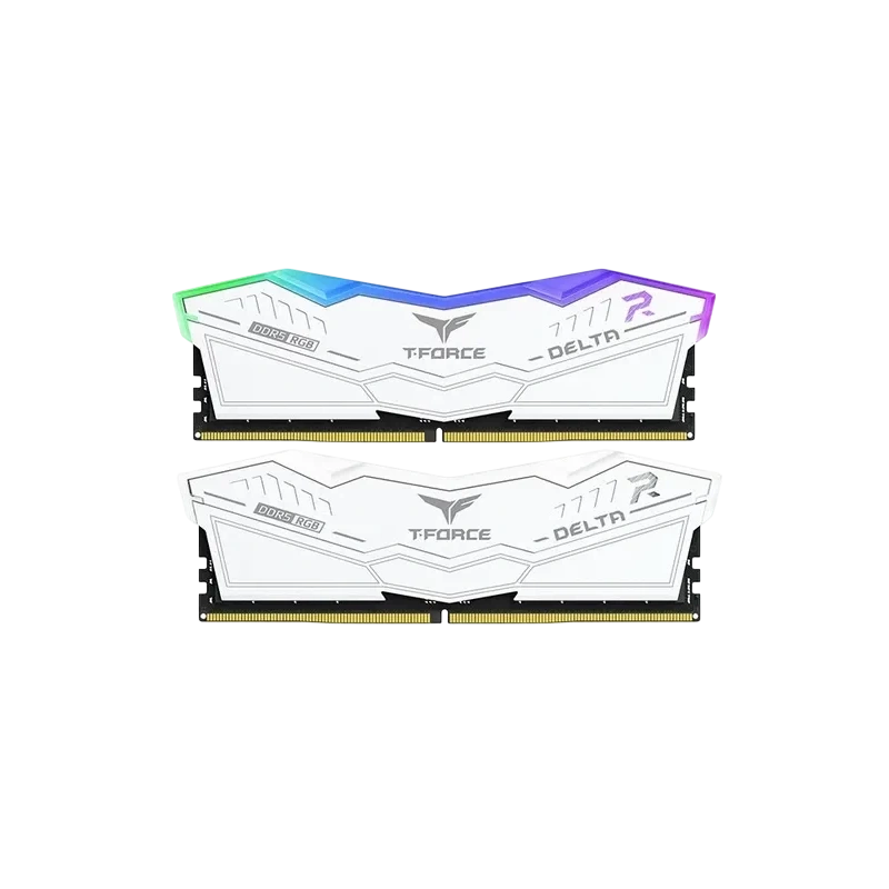 Оперативная память 32 Gb 6000 MHz Team Group T-FORCE DELTA RGB White (FF4D532G6000HC38ADC01)