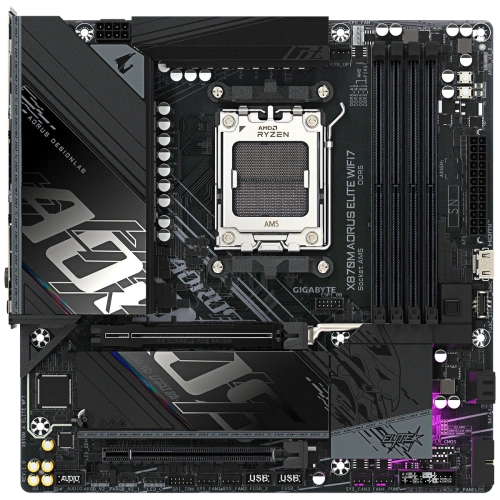 Материнская плата Gigabyte X870M AORUS ELITE WIFI7