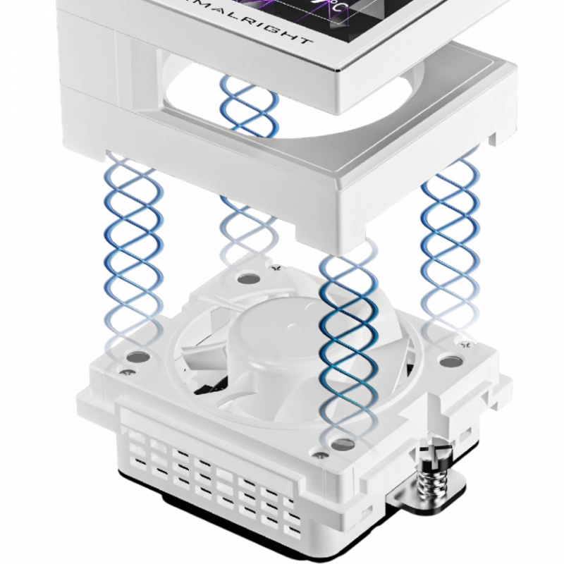 Система жидкостного охлаждения для процессора Thermalright Stream Vision 360 White (TRSV360W)