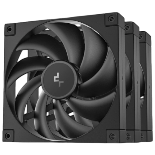 Комплект вентиляторов для корпуса Deepcool FD14-3 IN 1 Black
