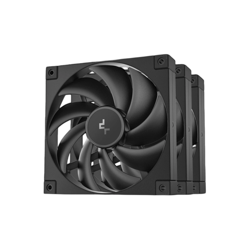 Комплект вентиляторов для корпуса Deepcool FD14-3 IN 1 Black