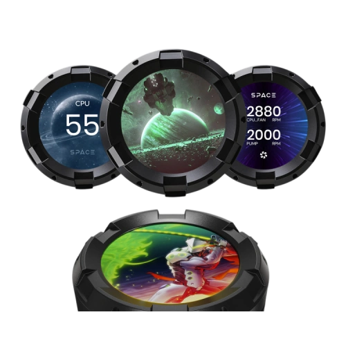 Система жидкостного охлаждения для процессора ID-COOLING SL360 PRO SE Black