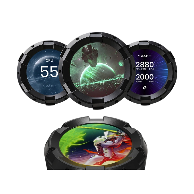 Система жидкостного охлаждения для процессора ID-COOLING SL360 PRO SE Black