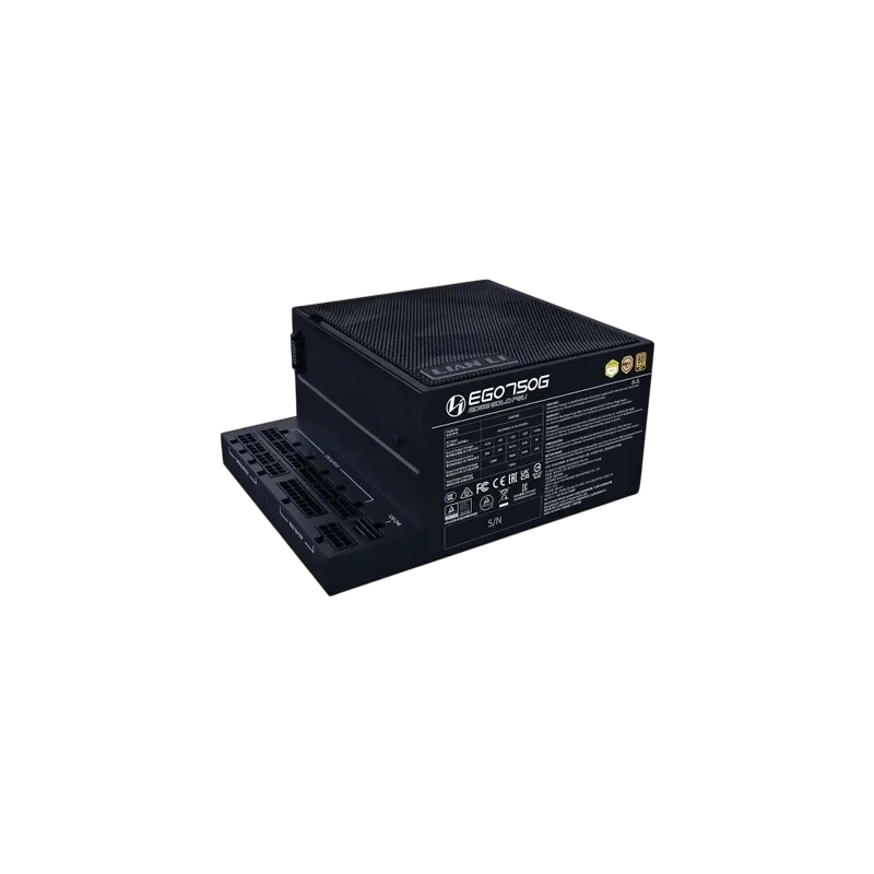 Блок питания Lian Li 750W EG0750G Black (G9P.EG0750G.B000.RU) 16 Pin (PCIe 5.1 Connector Cable Details)