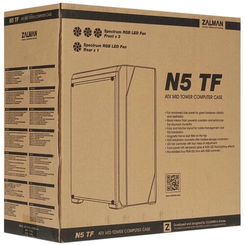 Компьютерный корпус Zalman N5 TF Black