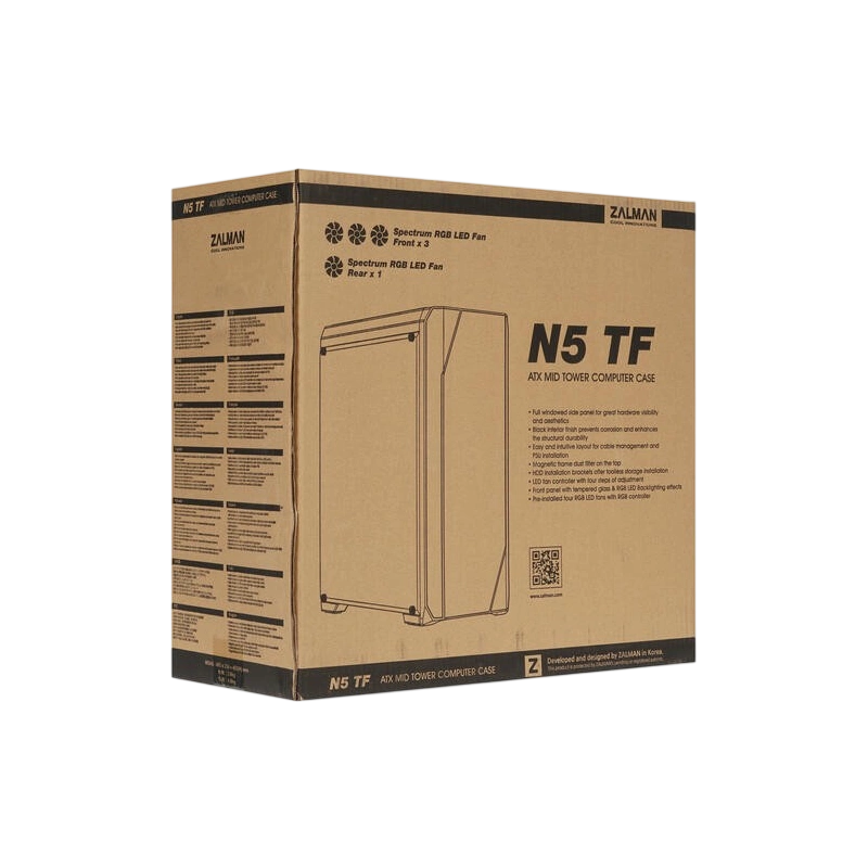 Компьютерный корпус Zalman N5 TF Black