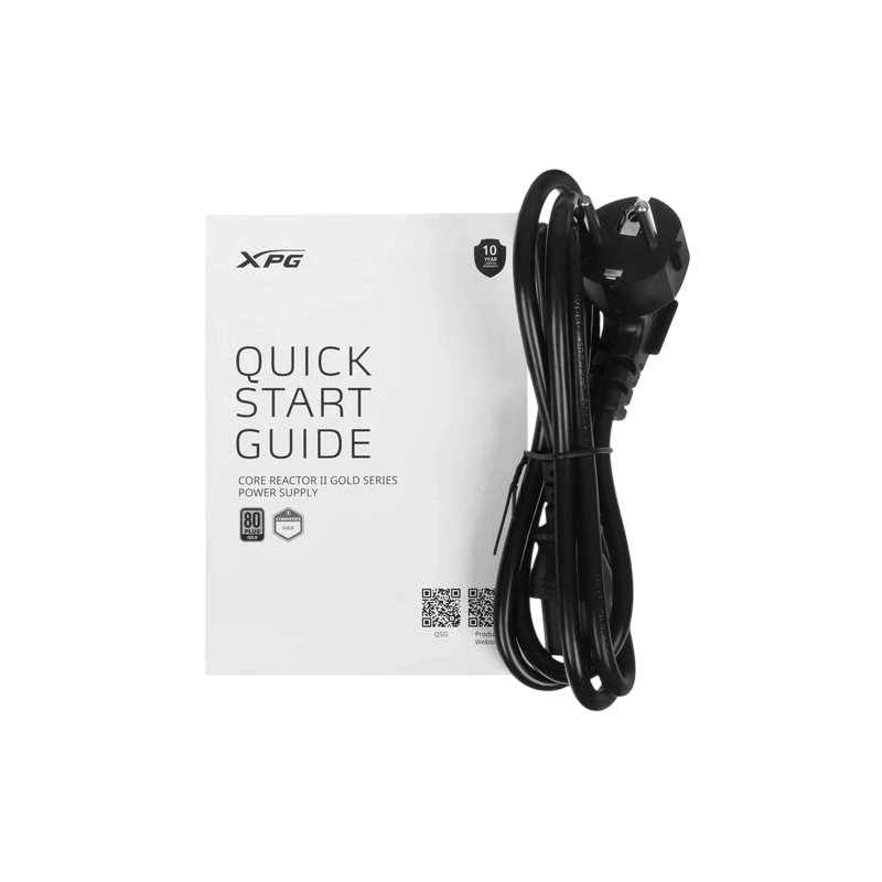 Блок питания ADATA XPG 650W CORE REACTOR II (COREREACTORII650G-BKCEU) 16 Pin (PCIe 5.0 Connector Cable Details)