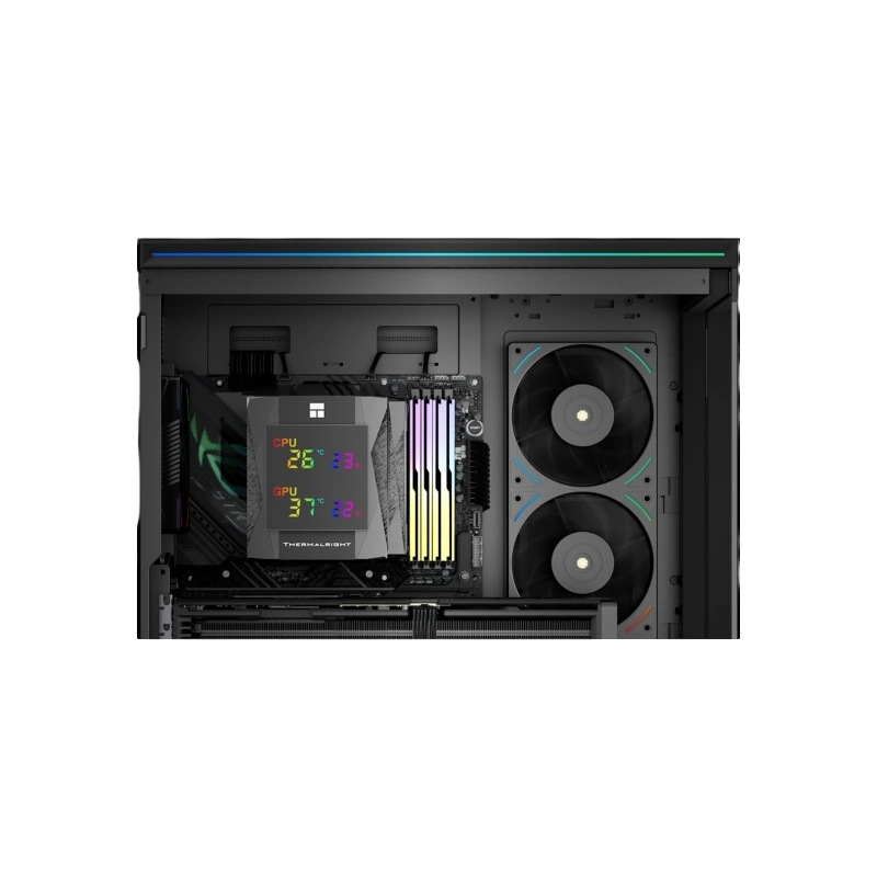 Кулер для процессора Thermalright Royal Knight 120 Digital Black (TRRK120DB)