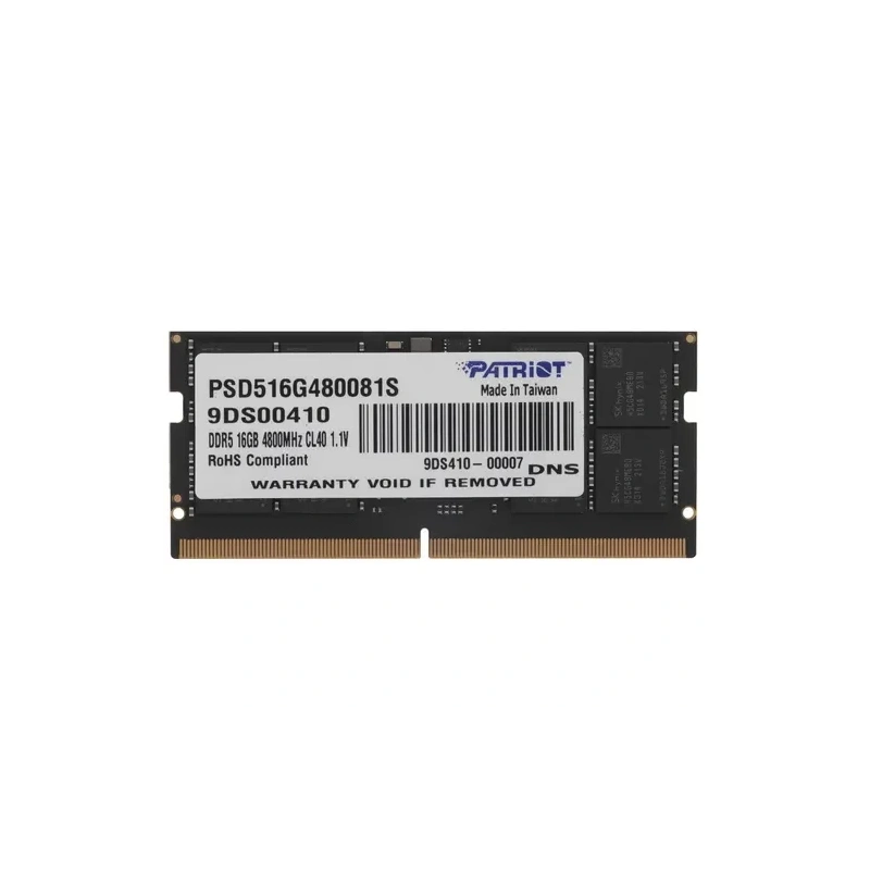 Оперативная память 16 Gb 4800 MHz PATRIOT SL (PSD516G480081S)