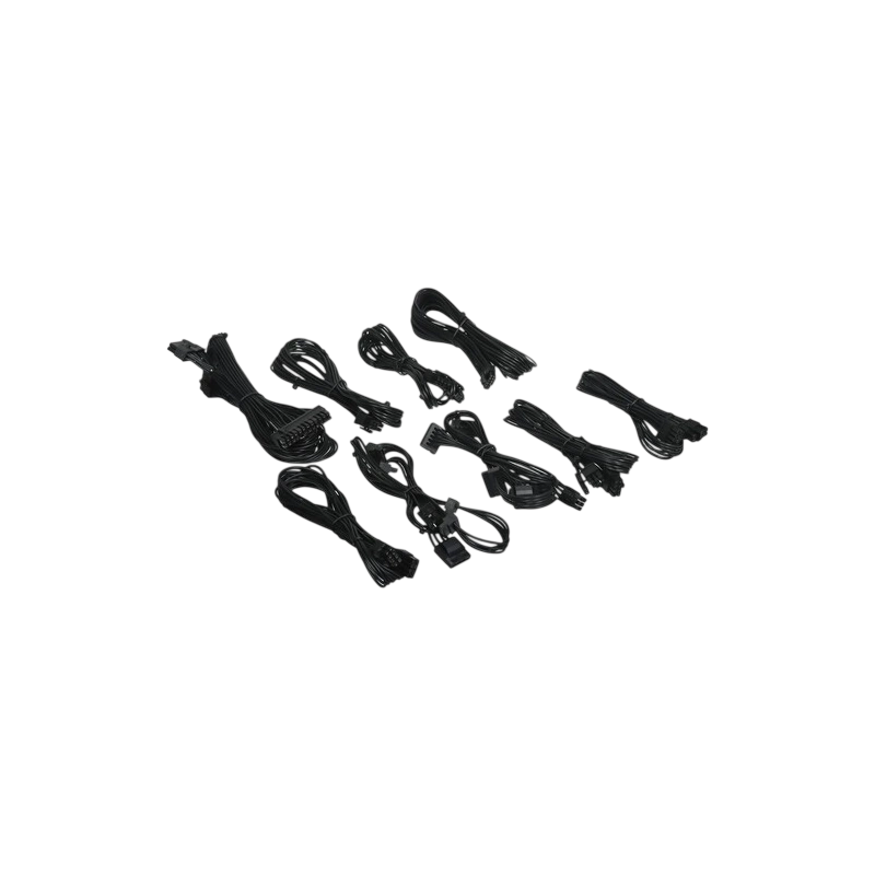 Блок питания Deepcool 1200W GAMERSTORM PN1200M Black 16 Pin (PCIe 5.0 Connector Cable Details) документация, комплект кабелей, комплект крепежа