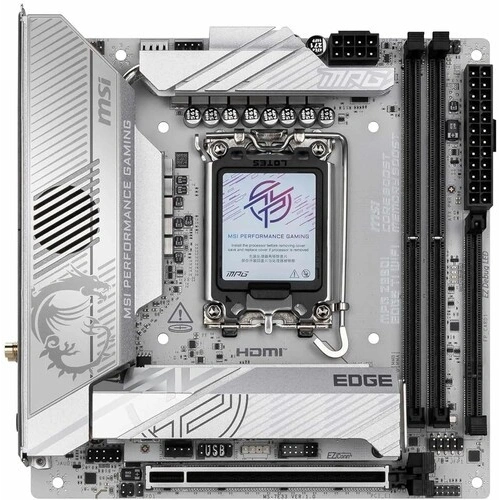 Материнская плата MSI MPG Z890I EDGE TI WIFI антенна WiFi, документация, карта расширения 5-в-1 XPANDER, флешка с ПО
