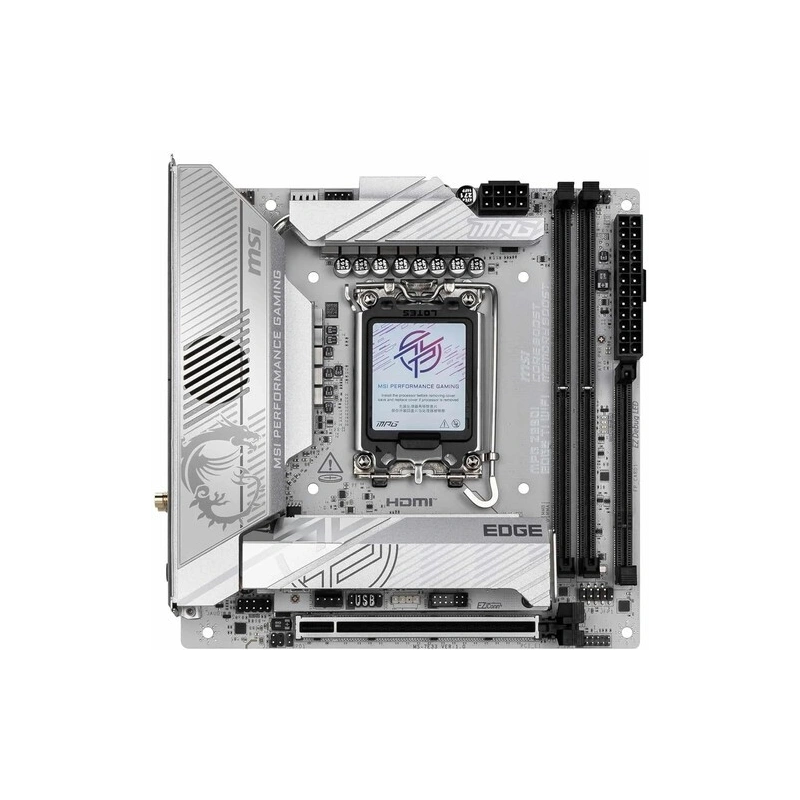 Материнская плата MSI MPG Z890I EDGE TI WIFI антенна WiFi, документация, карта расширения 5-в-1 XPANDER, флешка с ПО