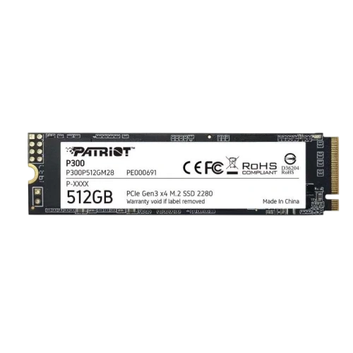 Твердотельный накопитель Patriot 512 Gb (P300P512GM28) BOX