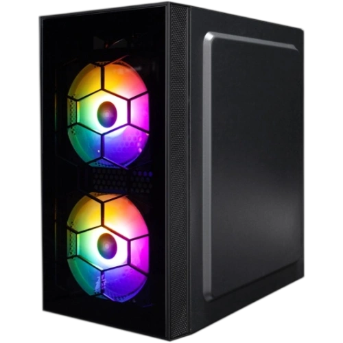 Компьютерный корпус 1STPLAYER FIREBASE X1 LED Black (X1-BK-3F1)