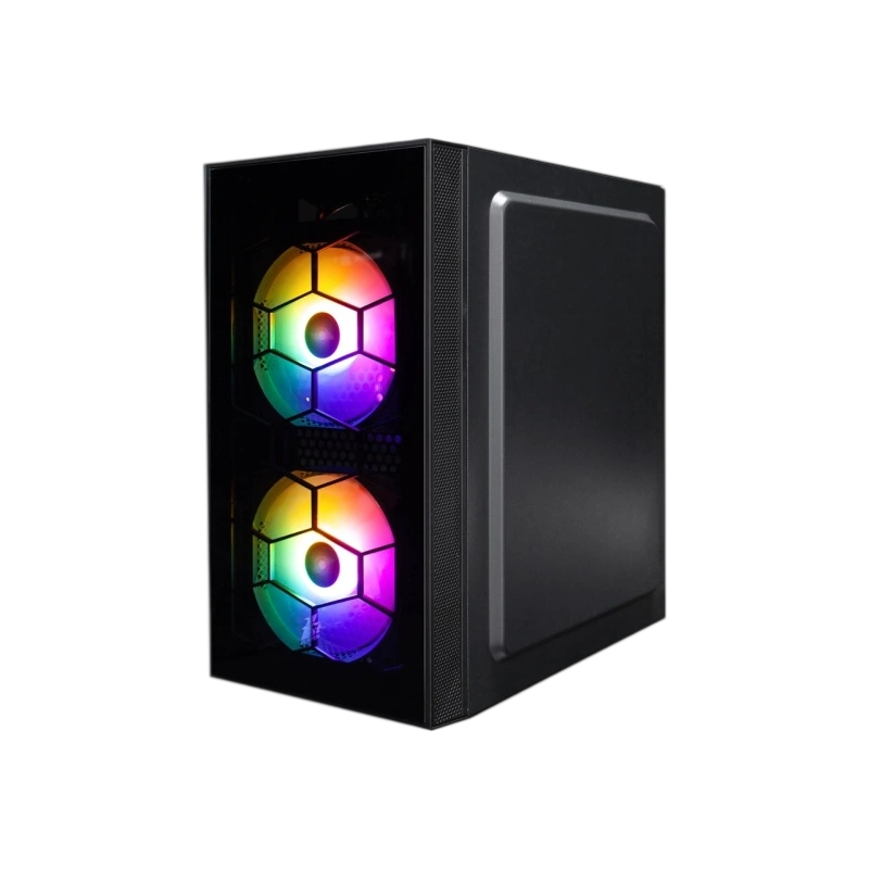 Компьютерный корпус 1STPLAYER FIREBASE X1 LED Black (X1-BK-3F1)