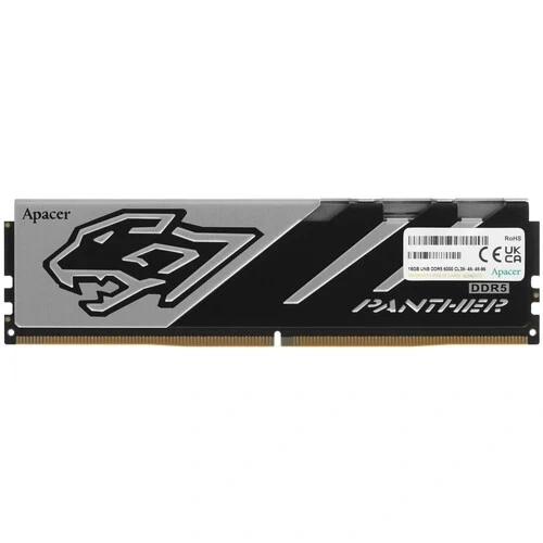 Оперативная память 16 Gb 6000 MHz Apacer Panther OC Black/White (AH5U16G60C6227BAA-1)
