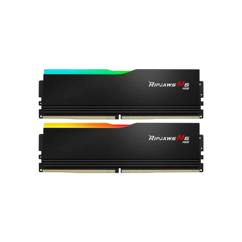 Оперативная память 64 Gb 6000 MHz G.Skill RIPJAWS M5 RGB Black (F5-6000J3238G32GX2-RM5RK)