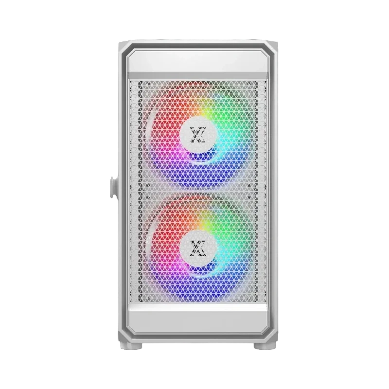 Компьютерный корпус XASTRA A303M TG 3FRGB White (A303M-2FC14F-1FC12F-D-WH)