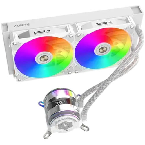 Система жидкостного охлаждения для процессора ALSEYE RGB White i240-W