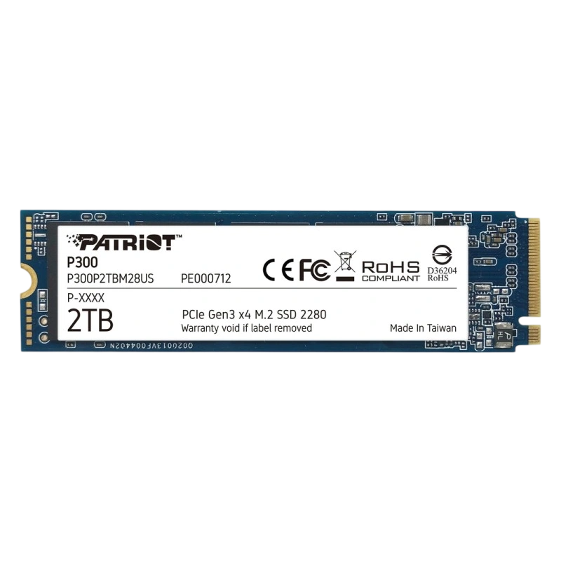 Твердотельный накопитель Patriot 2000 Gb P300 (P300P2TBM28) BOX