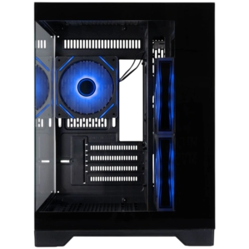 Компьютерный корпус 1STPLAYER MEGAVIEW MV6-TP ARGB Black (MV6-TP-BK-2FC7R-1FC7)