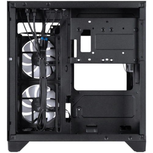 Компьютерный корпус 1STPLAYER MEGAVIEW MV5-TP ARGB Black (MV5-TP-BK-2FC7R-1FC7)