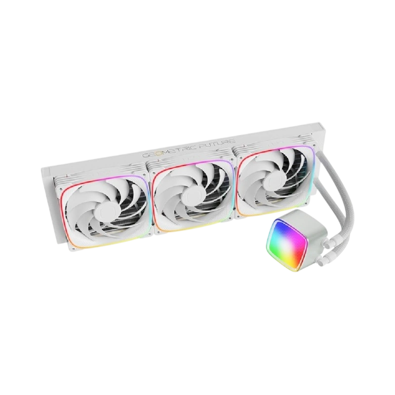 Система жидкостного охлаждения для процессора Geometric Future Eskimo Pro 420 ARGB White (1C253W0421000)