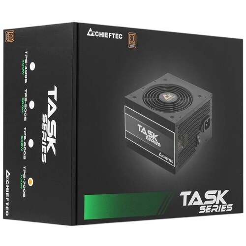 Блок питания Chieftec 700W TASK (TPS-700S) документация, комплект крепежа