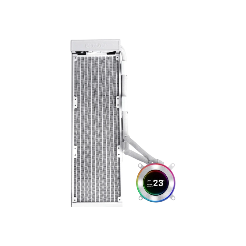Система жидкостного охлаждения для процессора Lian Li HydroShift II LCD-C 360N White (GHS2LCD36W) (G89.GHS2LCD36W.R0)