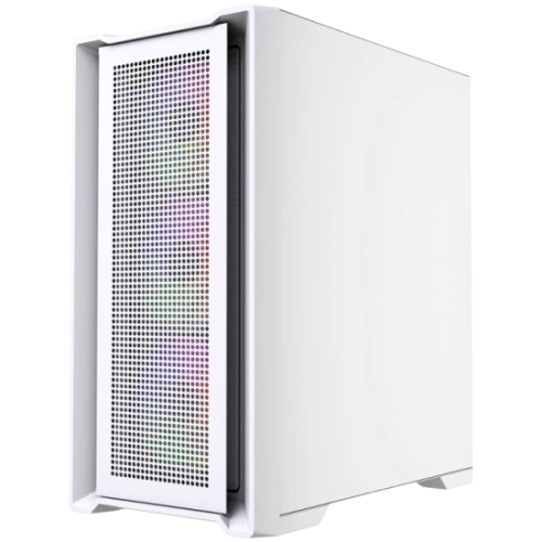 Компьютерный корпус Powercase ALISIO Micro X4W V2 LE ARGB White (CAMCXW-A4-LE)