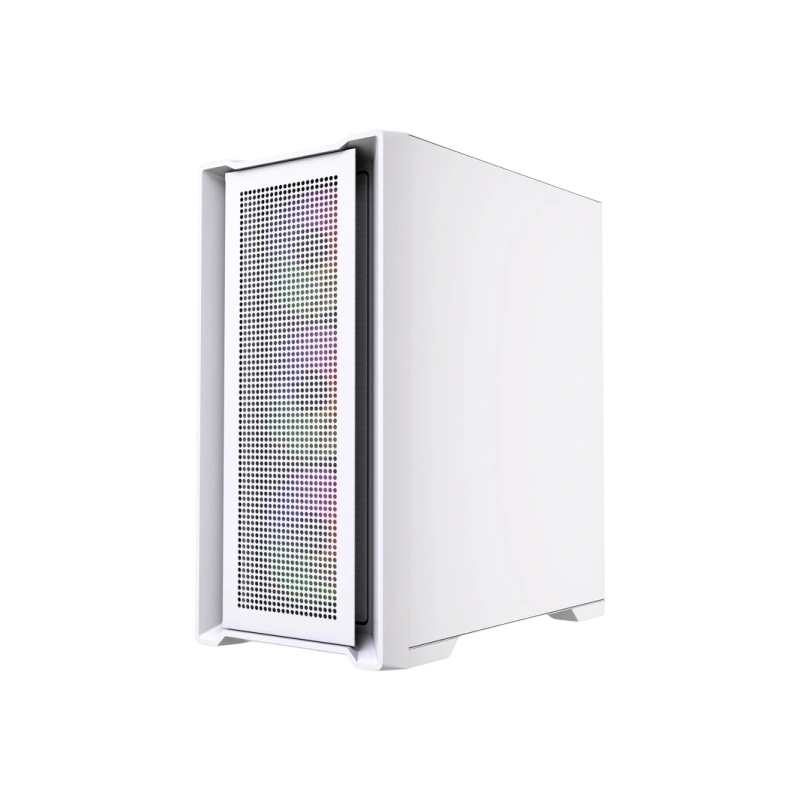 Компьютерный корпус Powercase ALISIO Micro X4W V2 LE ARGB White (CAMCXW-A4-LE)