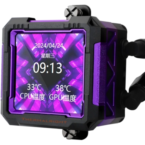 Система жидкостного охлаждения для процессора Thermalright Frozen Warframe Pro 360 ARGB Black (TRFWP360AB)