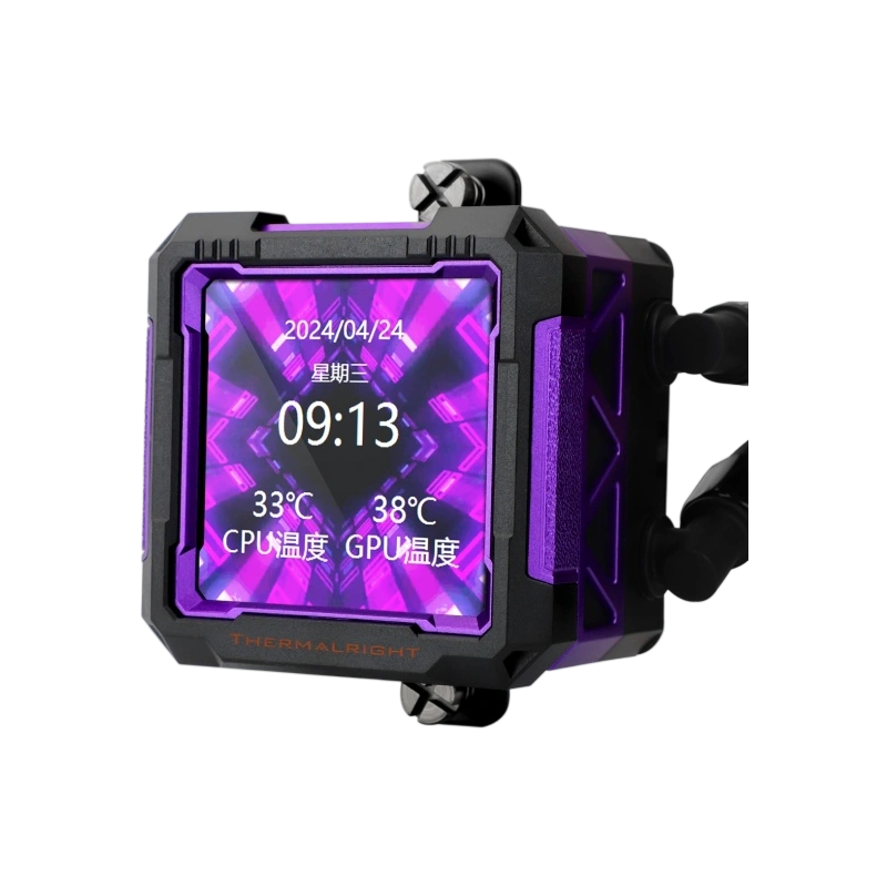 Система жидкостного охлаждения для процессора Thermalright Frozen Warframe Pro 360 ARGB Black (TRFWP360AB)