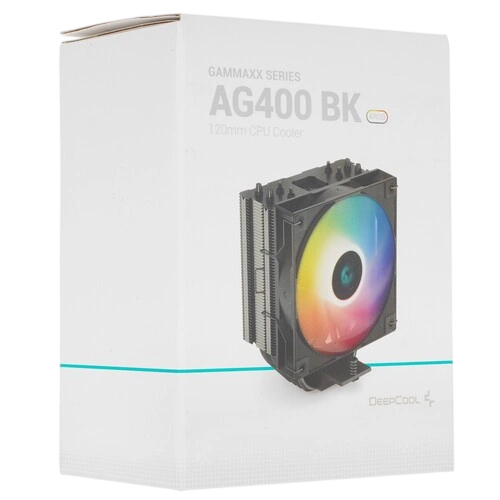 Кулер для процессора Deepcool GAMMAXX AG400 BK ARGB R-AG400-BKANMC-G-2