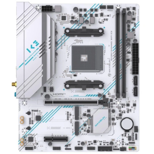 Материнская плата MaxSun MS-B550M GAMING WIFI ICE (6940709661529)