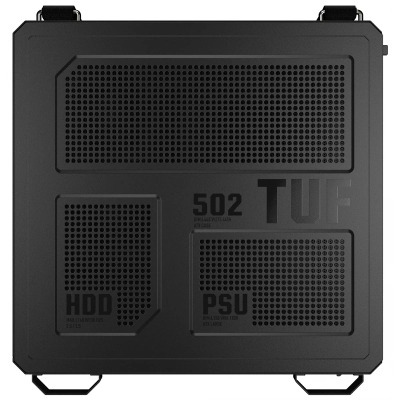 Компьютерный корпус ASUS TUF GAMING GT502 HORIZON TG ARGB Black (90DC0090-B19020) документация, контроллер ARGB, набор крепежа