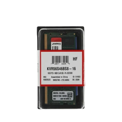 Оперативная память 16 Gb 5600 MHz Kingston ValueRAM (KVR56S46BS8-16)